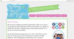 Desktop Screenshot of mymommyreads.com